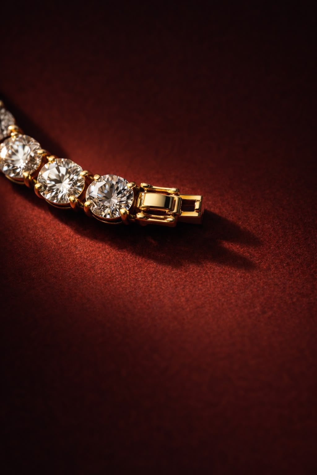 Round Brilliant Tennis Bracelet